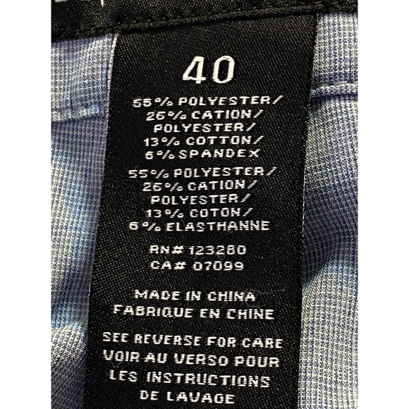 Travis Mathew Mens Neck Shorts Size 40 Pockets 9.5 Inseam Performance Blue - Picture 12 of 12